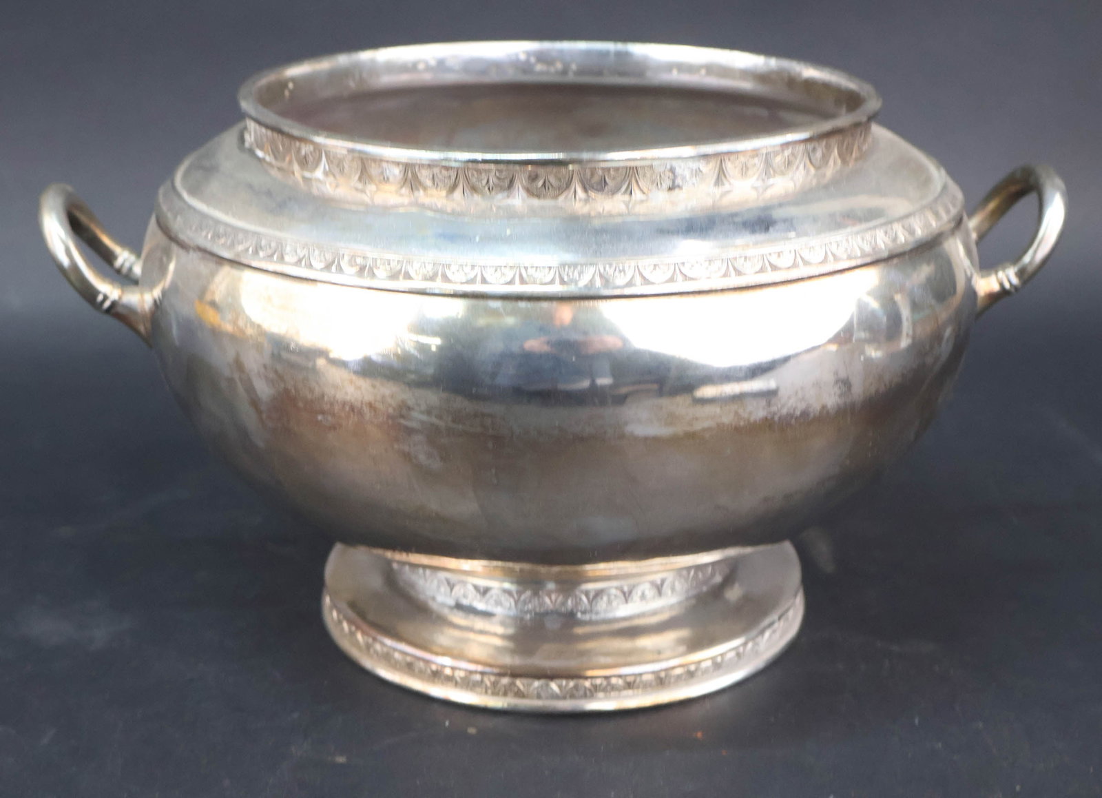 Gorham Silver Plated Swing Handled Basket - 12