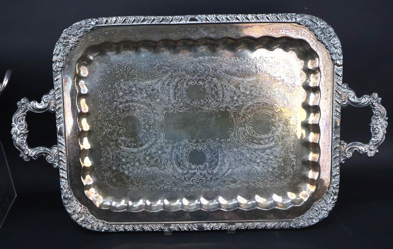 Gorham Silver Plated Swing Handled Basket - 6