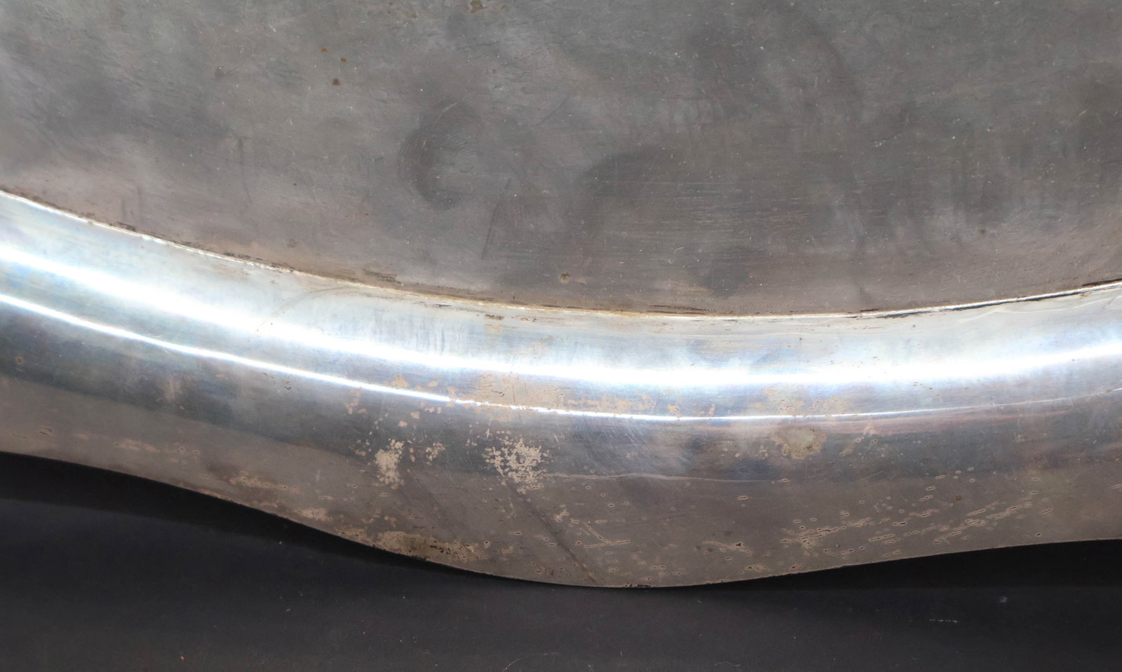 Sterling Silver Double Handled Serving Tray - 7