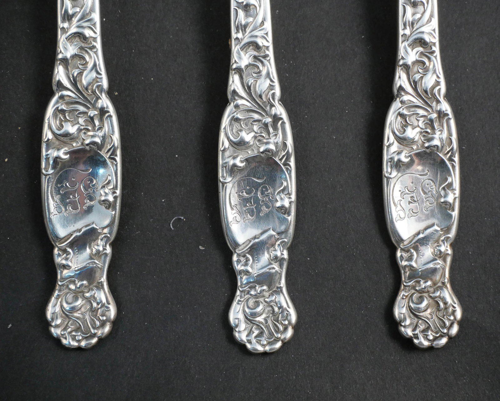American Sterling Silver "Heraldic" Assorted Flatware - 2