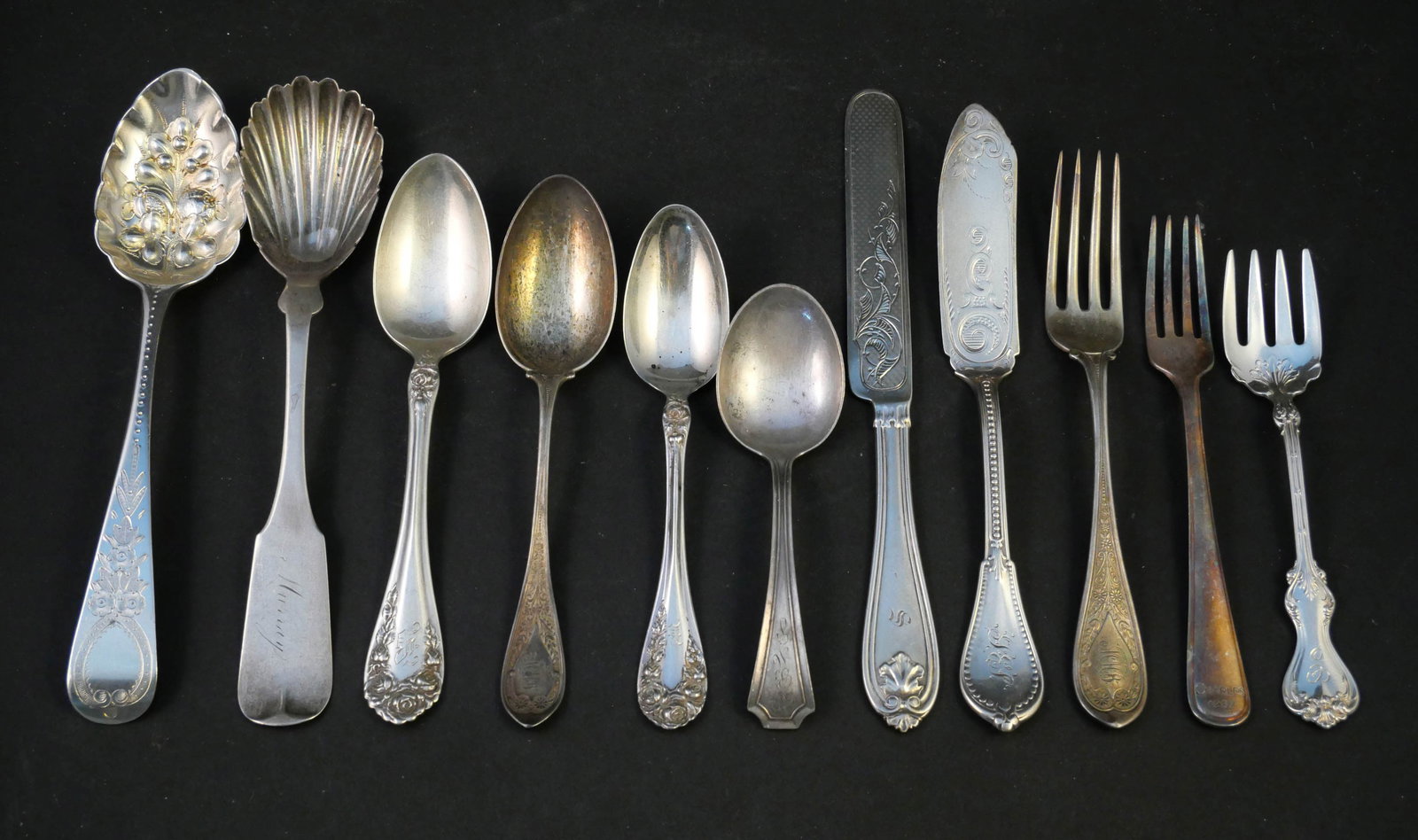 Sterling Silver and Coin Silver Flatware (1 of 15)