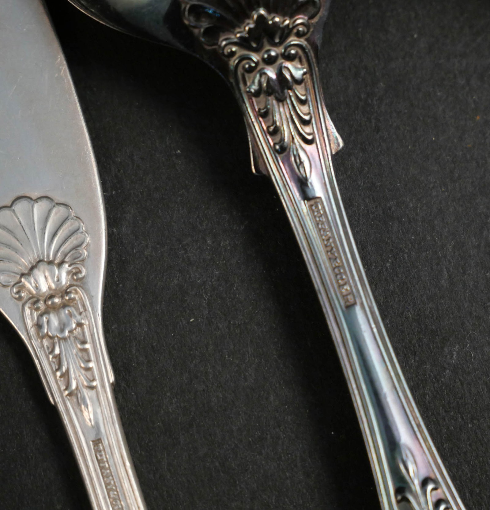 Tiffany Silver Plated Flatware - 7