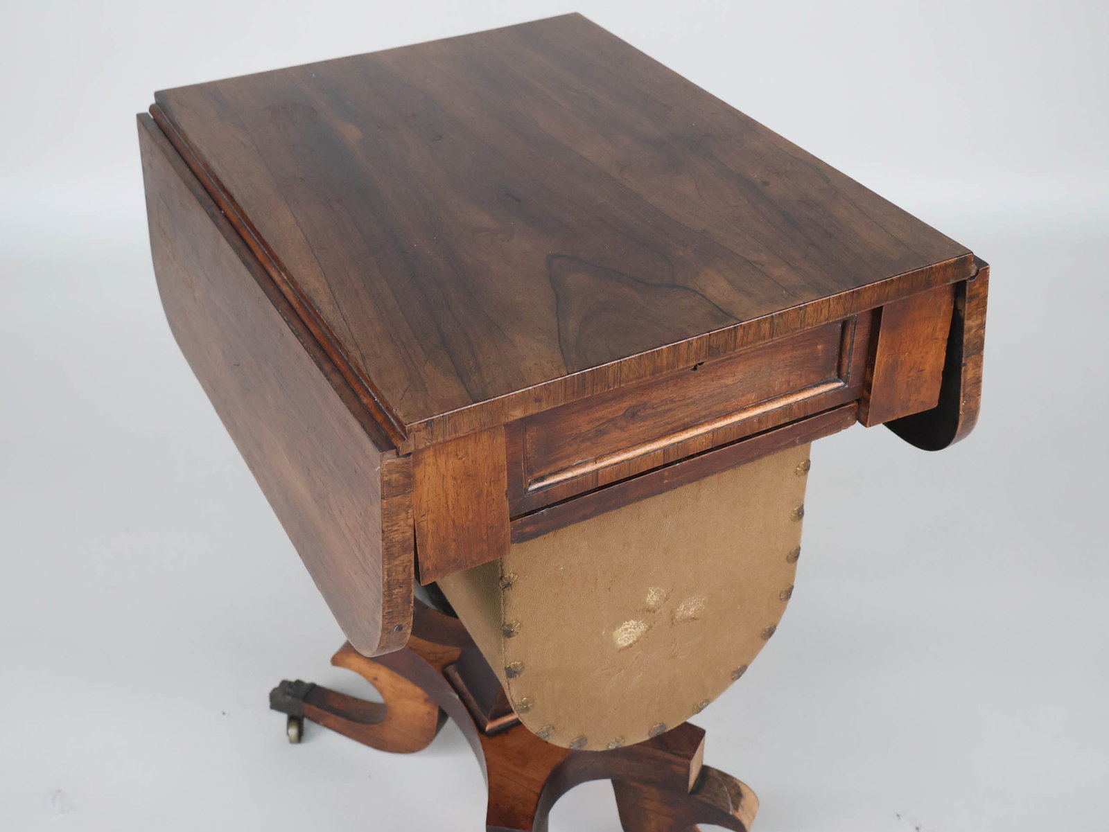 Regency Dropleaf Sewing Table - 4
