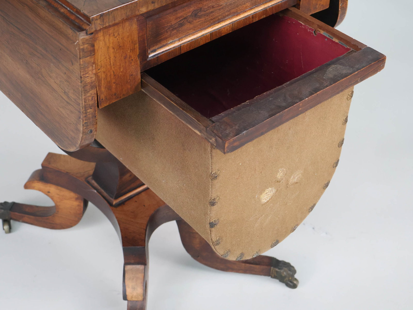 Regency Dropleaf Sewing Table - 5