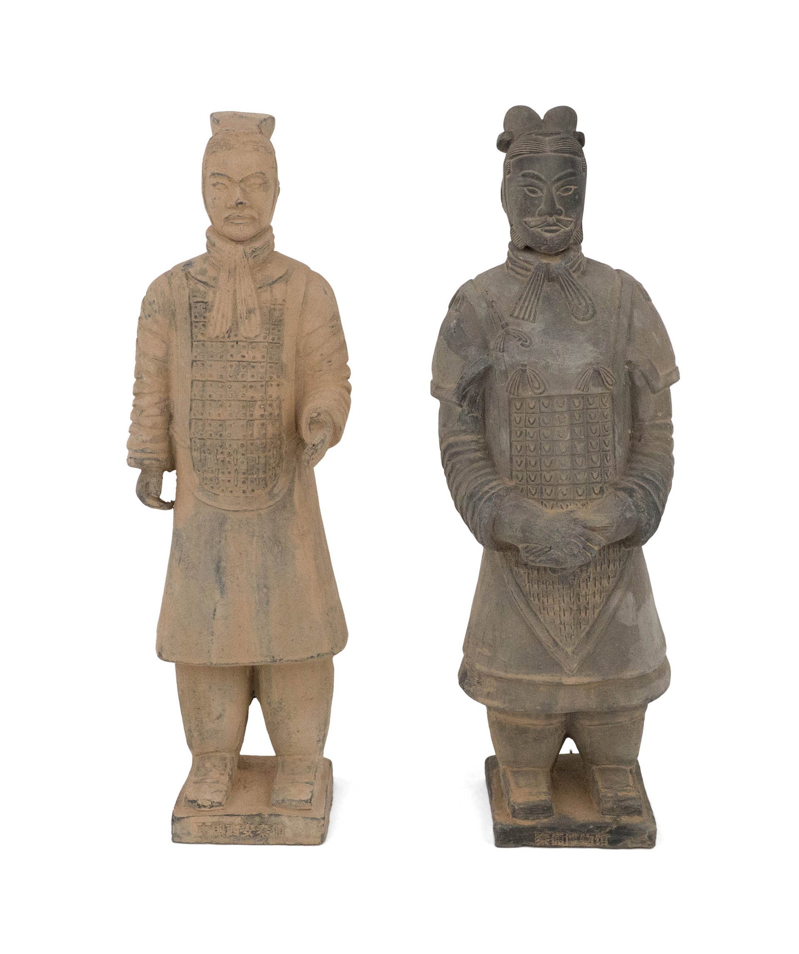 Two Chinese Terracotta Warrior Figures (1 of 11)