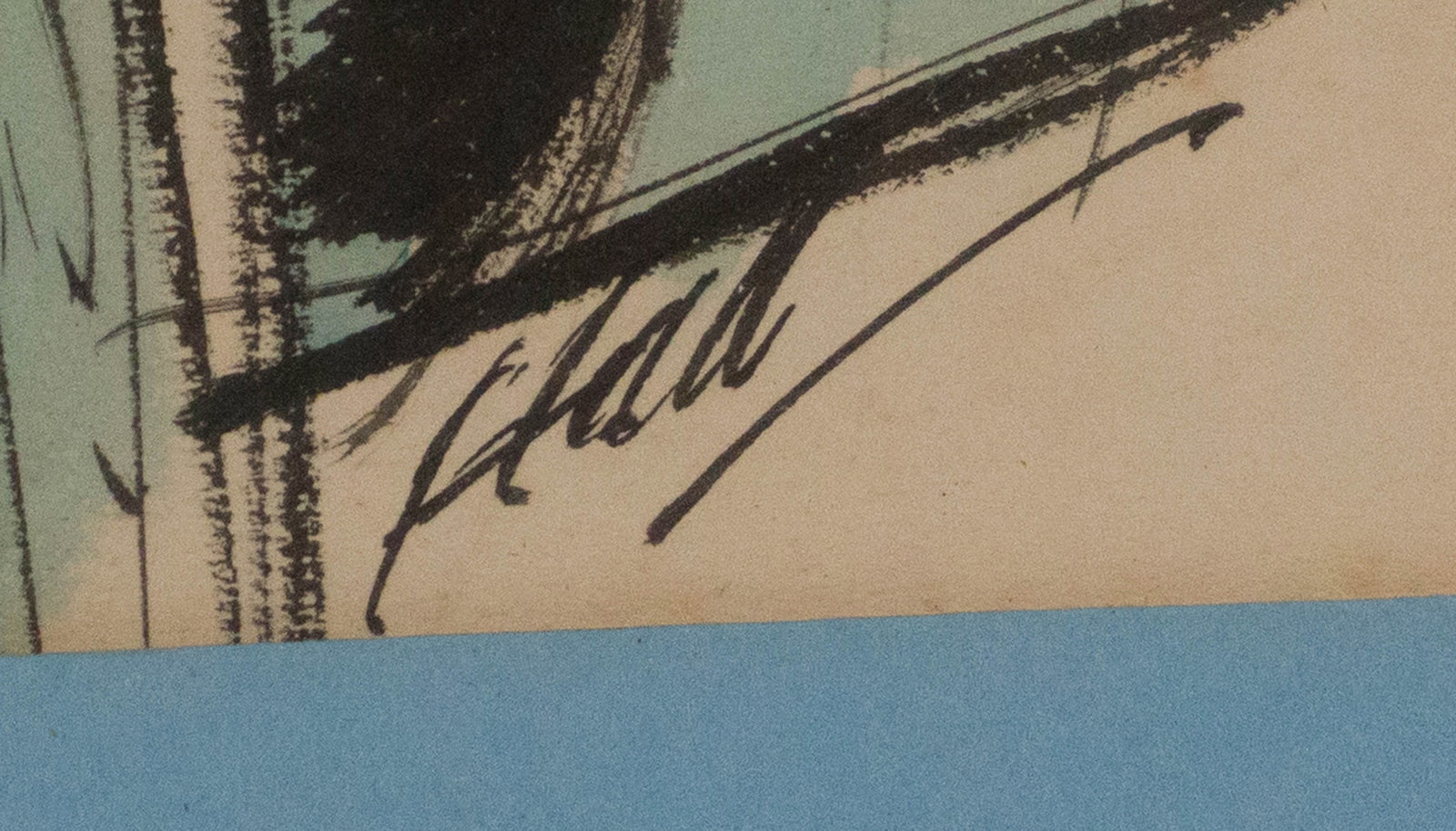 Wayne Hall, Arrival, Gouache on Paper - 4