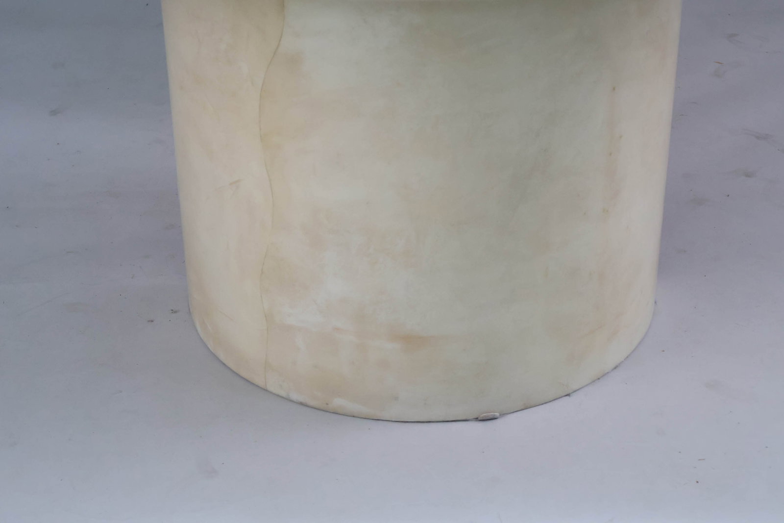 Karl Springer Style Round Dining Table - 6