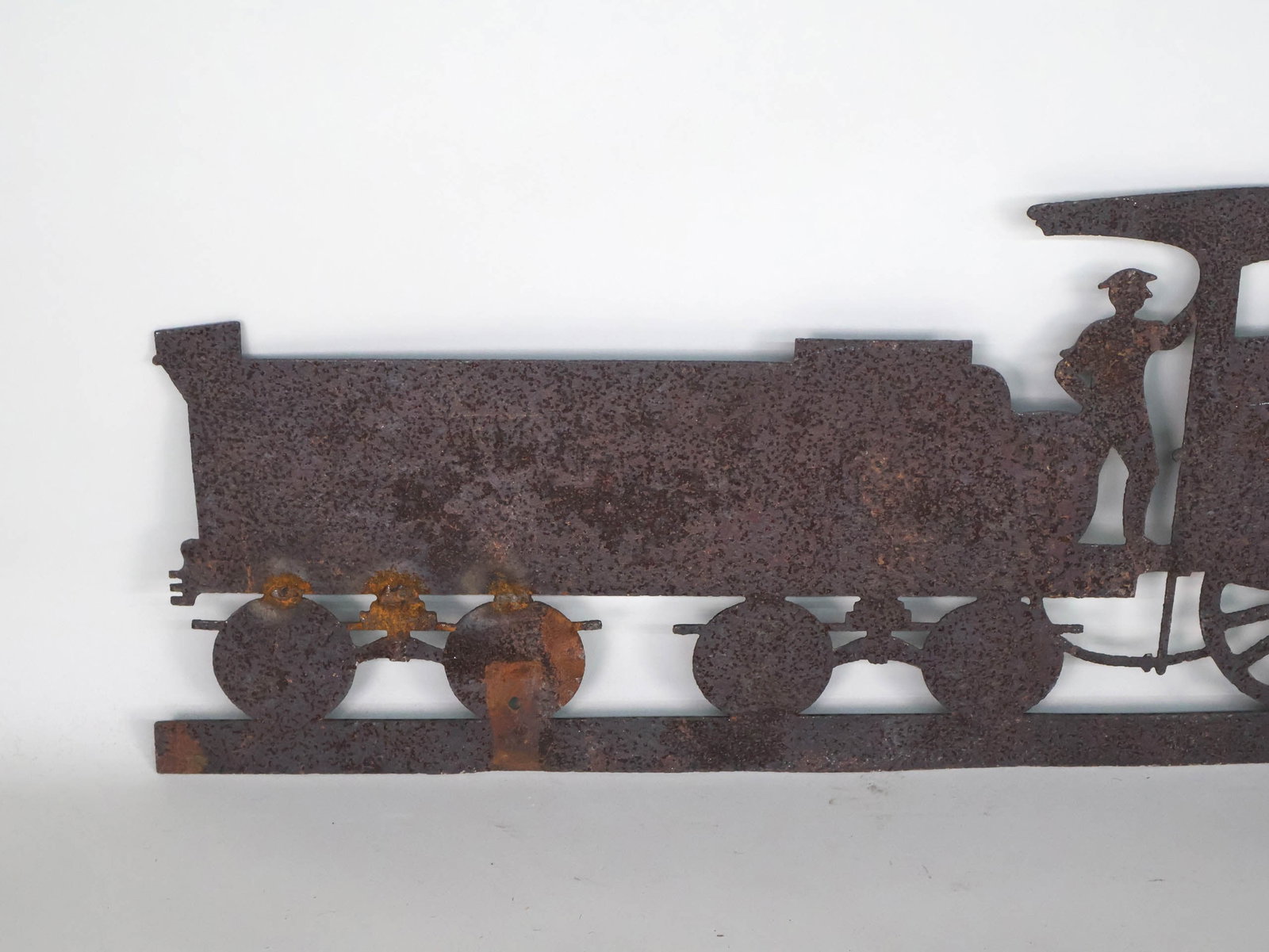Sheet Iron Train Form Weathervane - 10