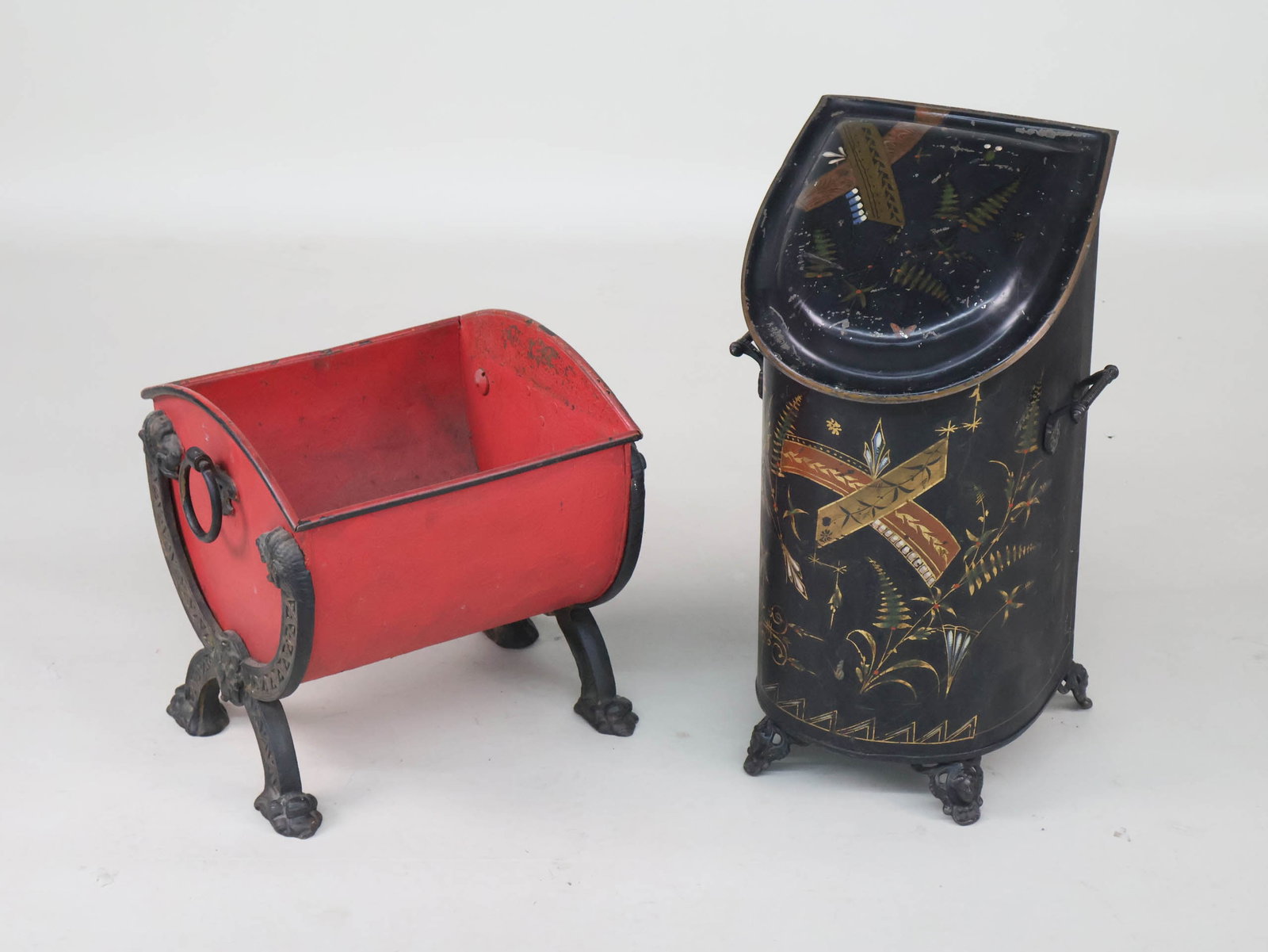 Two Coal Scuttles - 2