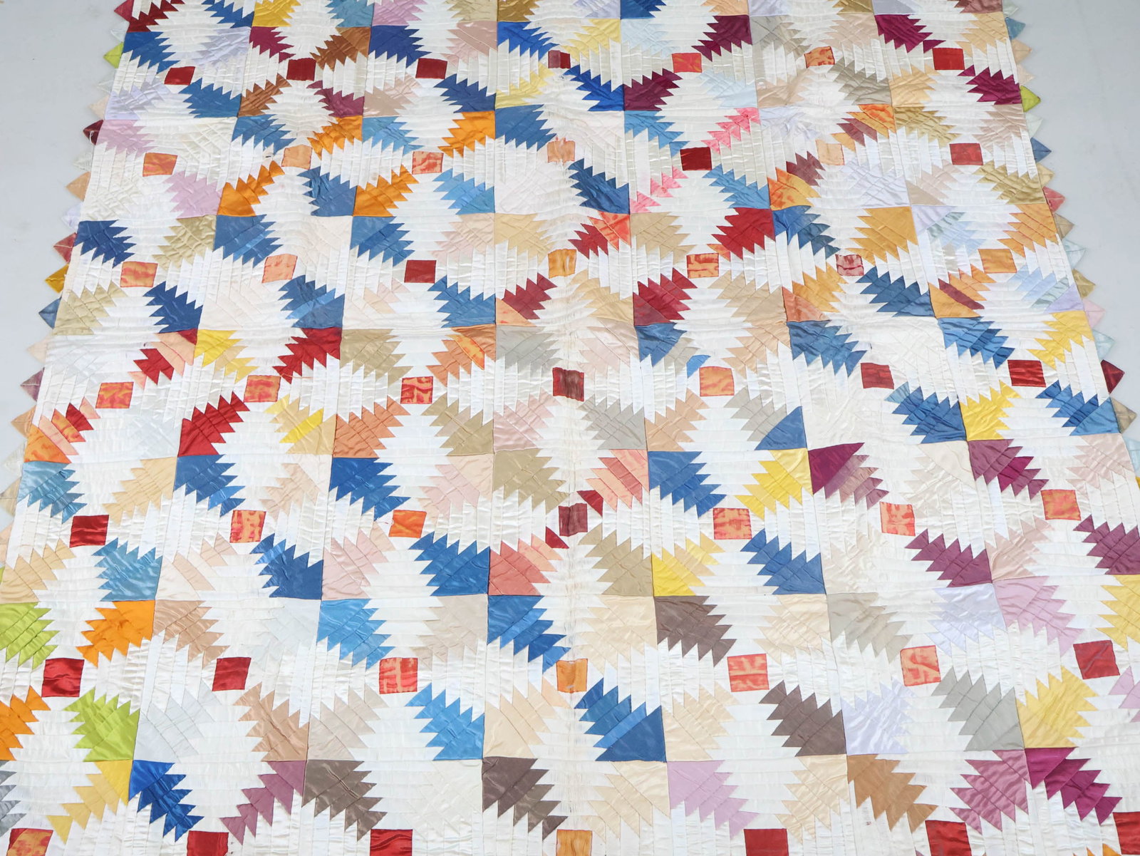 Hand-Stitched Patchwork Quilt - 3