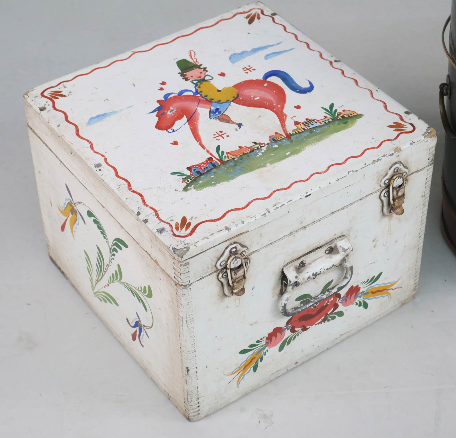Three Painted Wood Boxes - 2