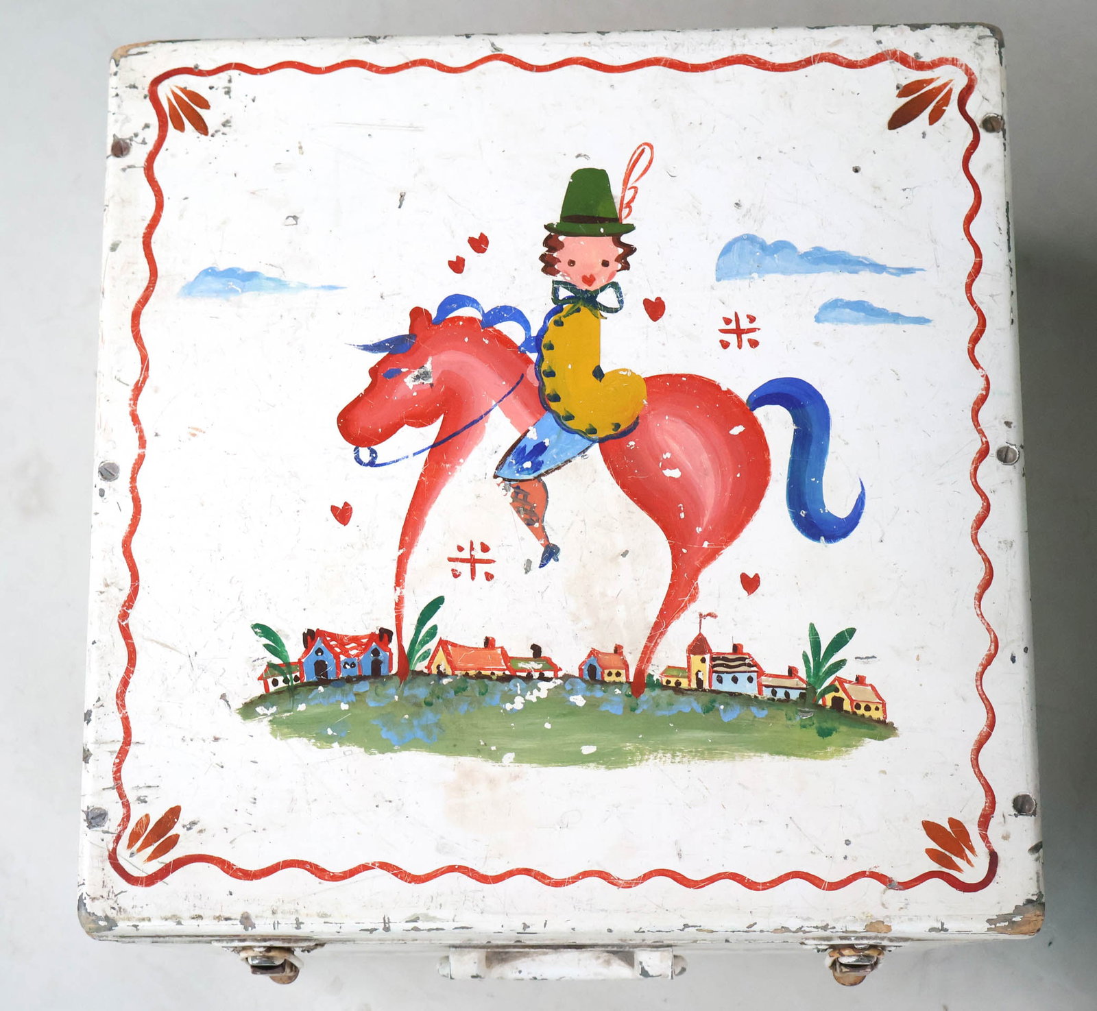 Three Painted Wood Boxes - 3