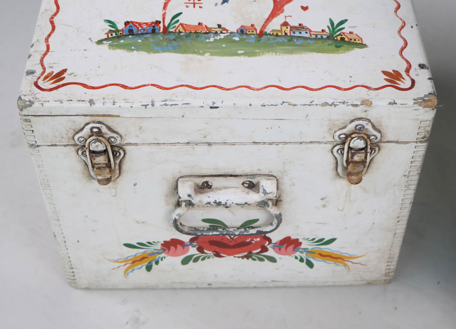 Three Painted Wood Boxes - 5