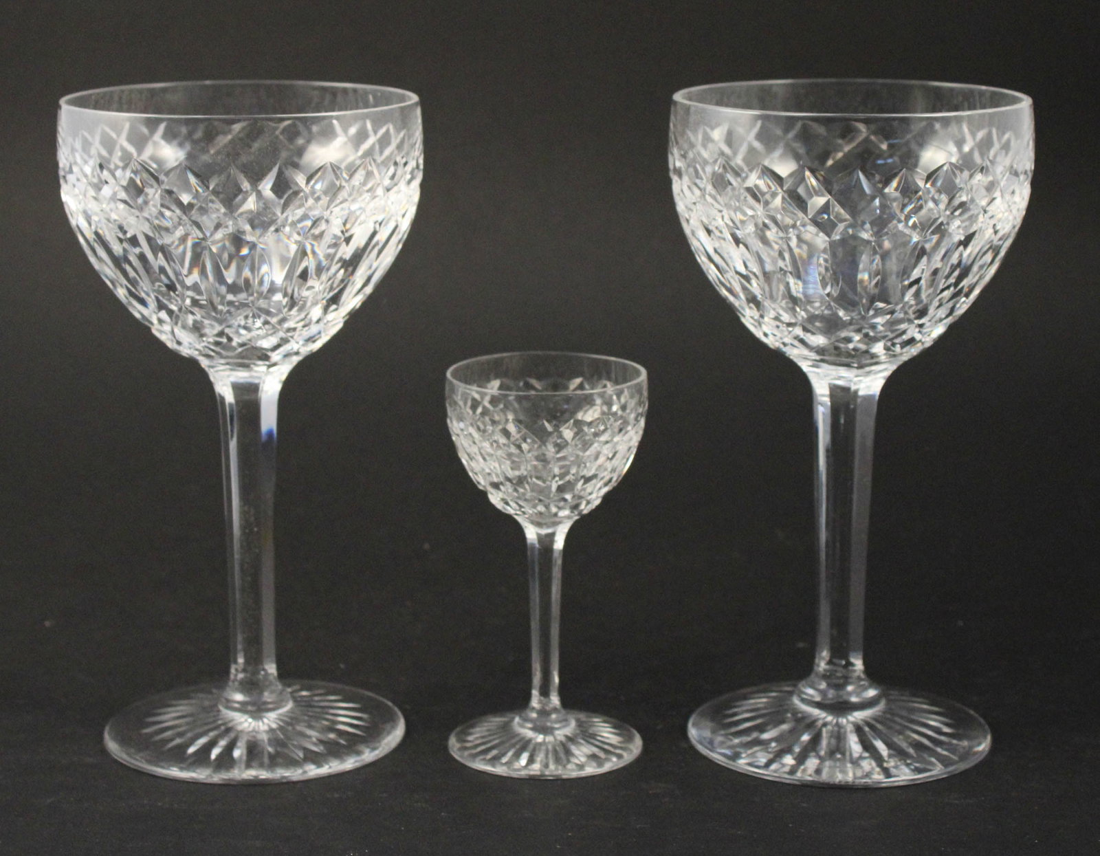 Collection of Val St Lambert Crystal Glasses (1 of 14)