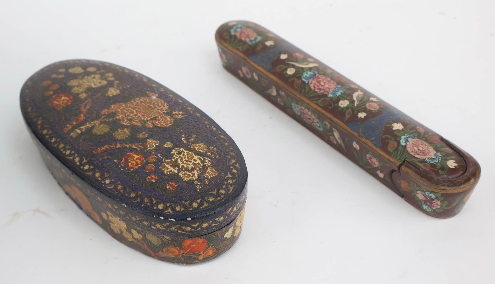Two Painted Lacquer Boxes - 2