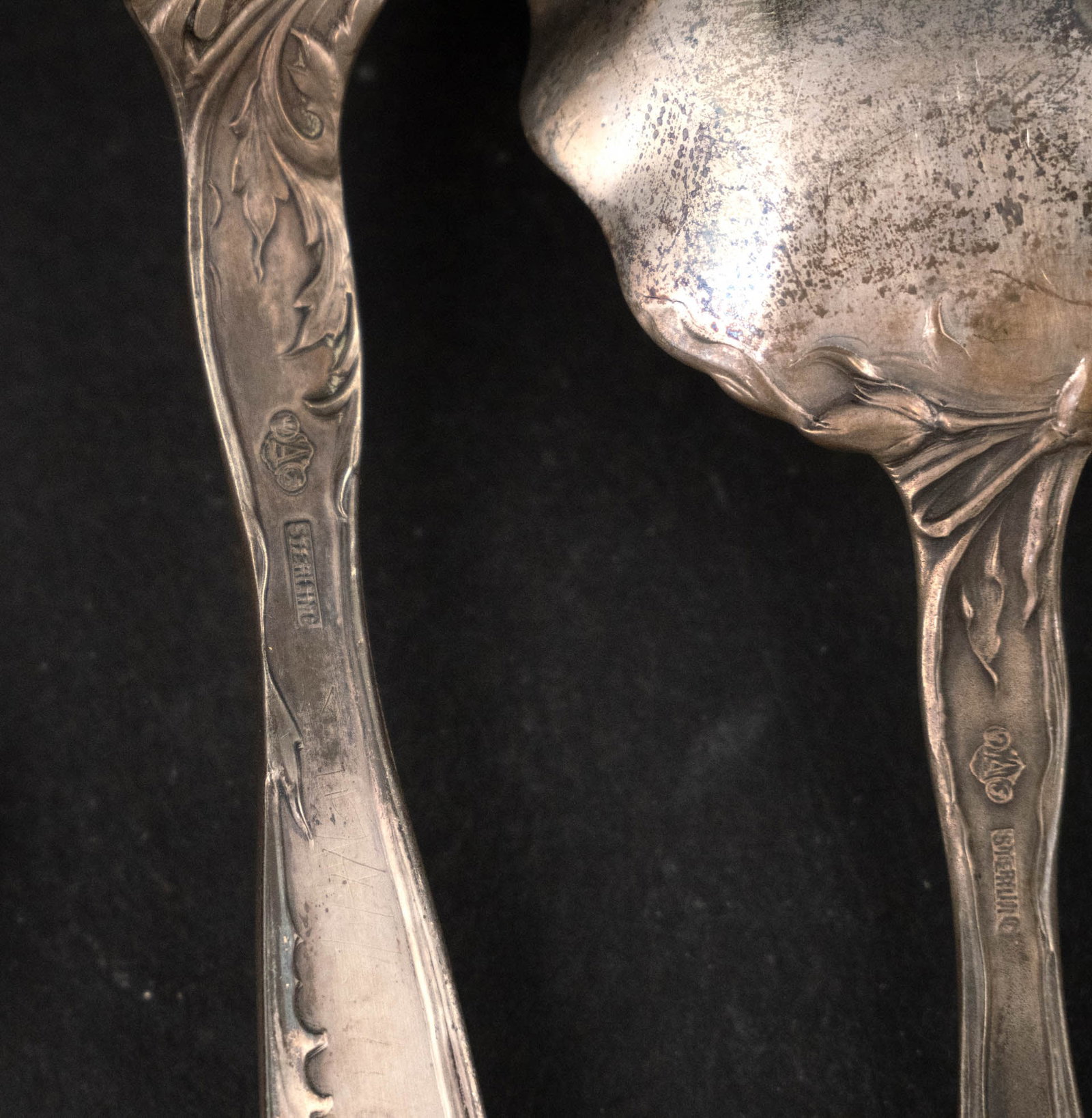 Two Vintage Alvin Sterling Silver Flatware Items - 11