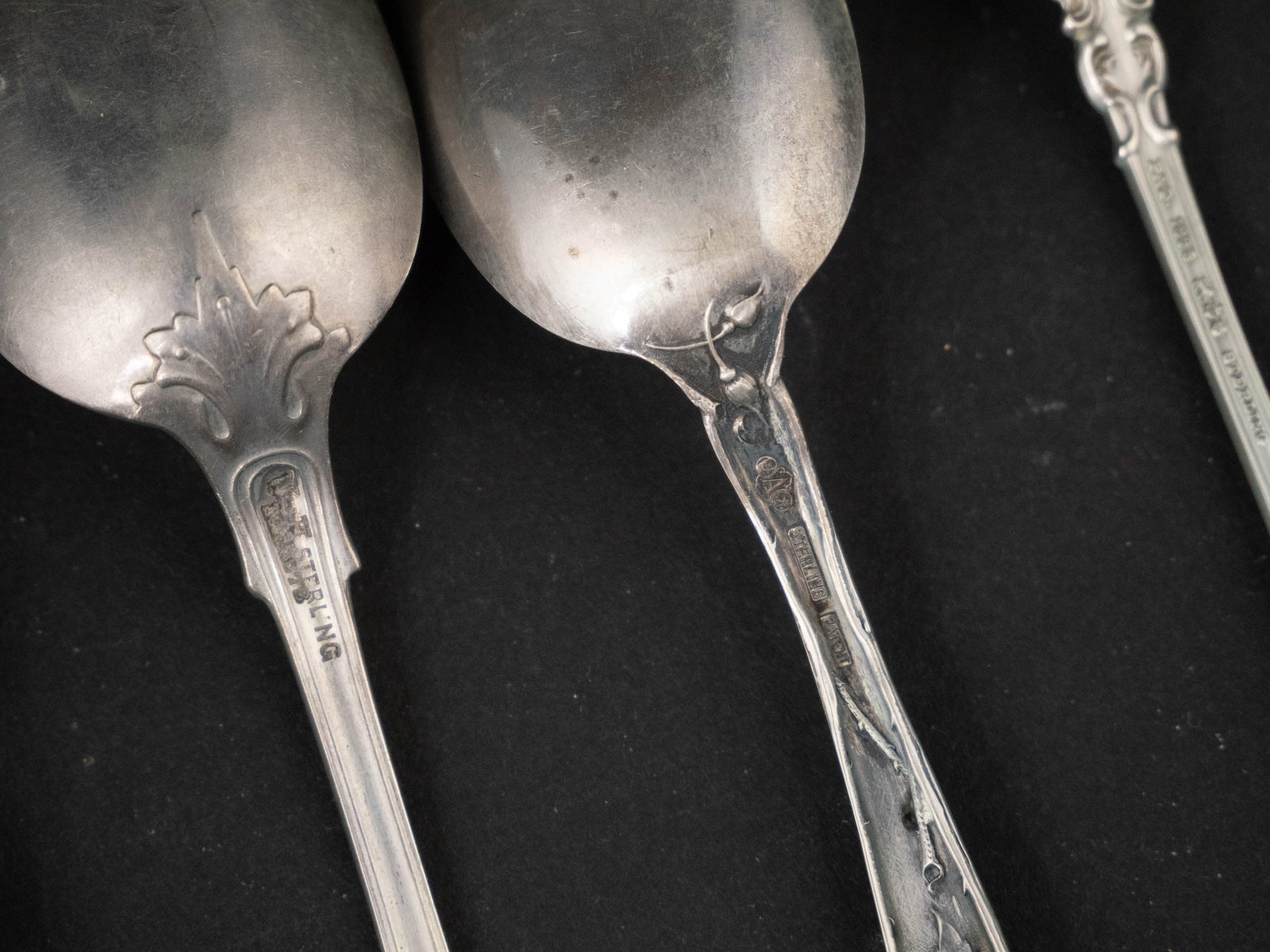 Two Vintage Alvin Sterling Silver Flatware Items - 8