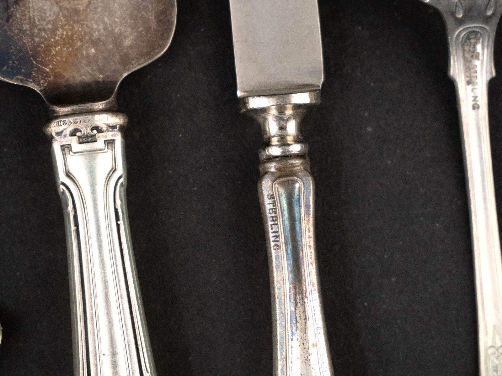 Two Vintage Alvin Sterling Silver Flatware Items - 9