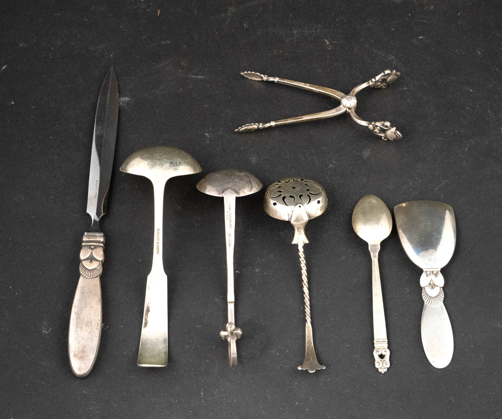 Georg Jensen Assorted Sterling Silver Flatware - 9