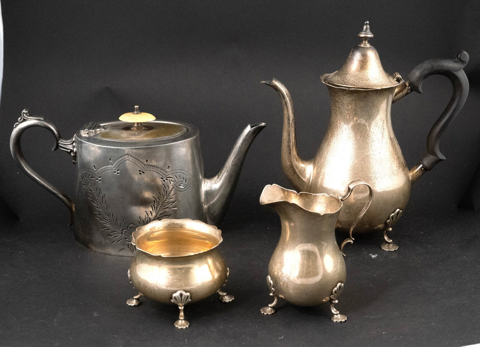 Sterling Silver Tea Set - 2