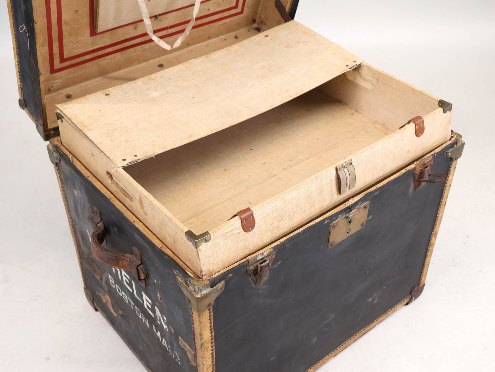 Mark Cross Vintage Hat Trunk - 15