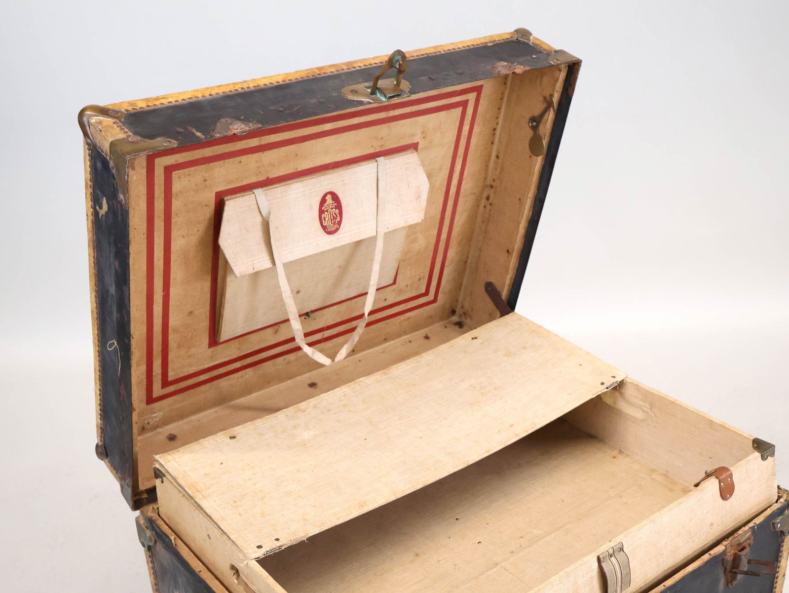 Mark Cross Vintage Hat Trunk - 16