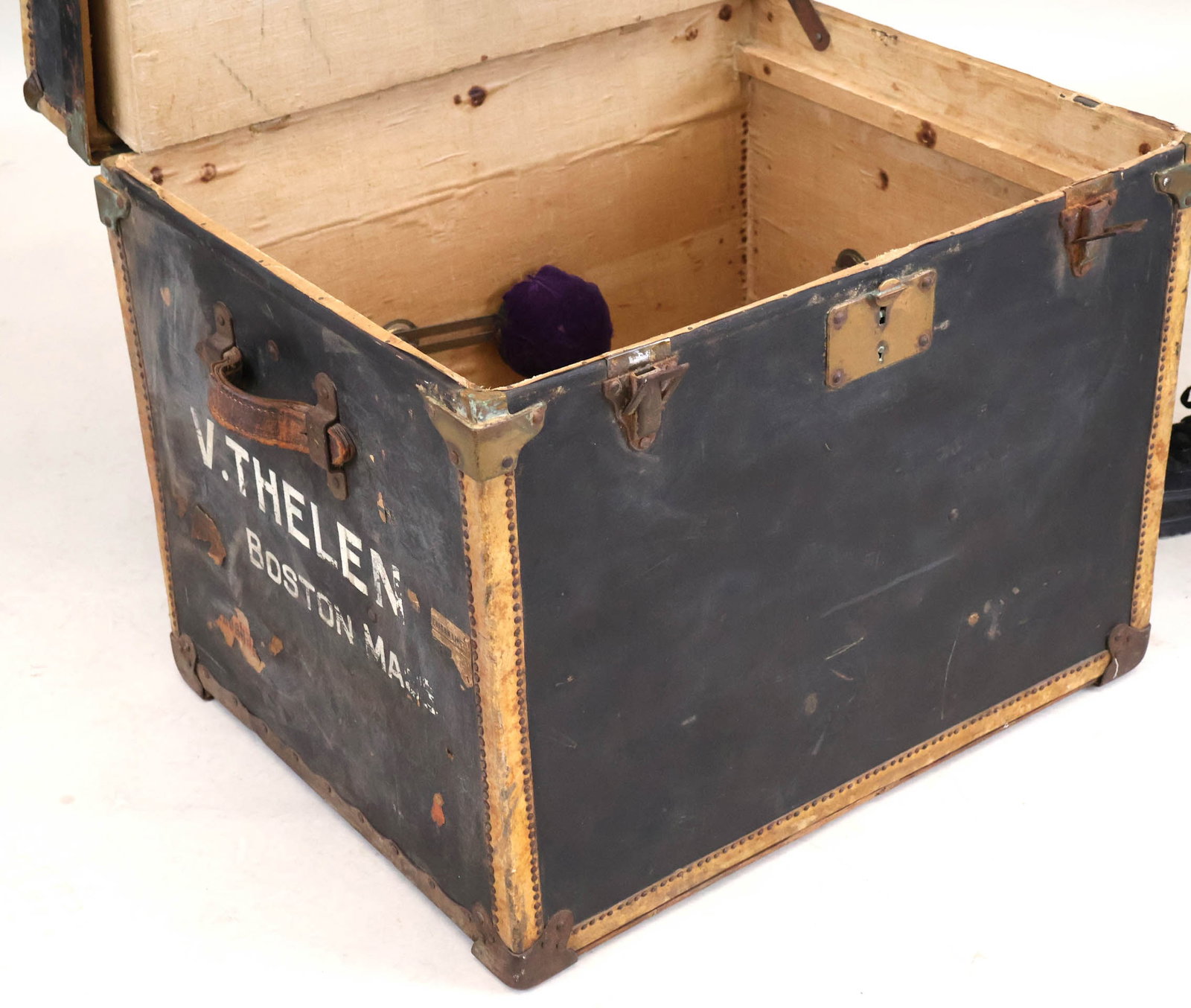 Mark Cross Vintage Hat Trunk - 9