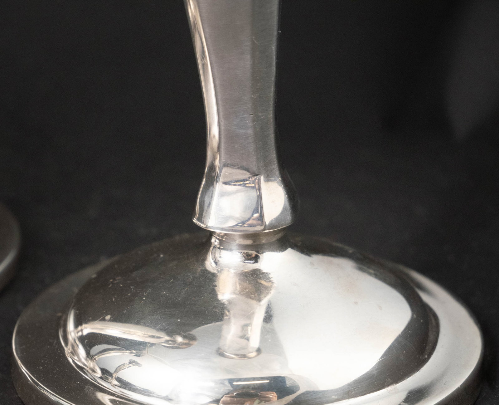 Four Whiting Sterling Weighted Candlesticks - 5