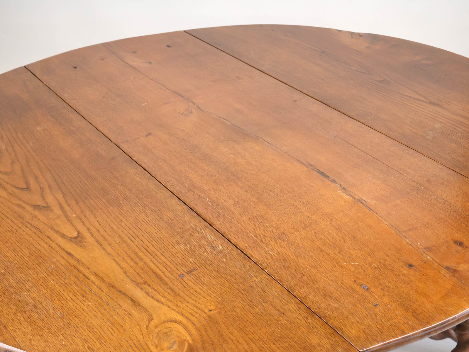 George I Oak Drop Leaf Drop-leaf Dining Table - 9