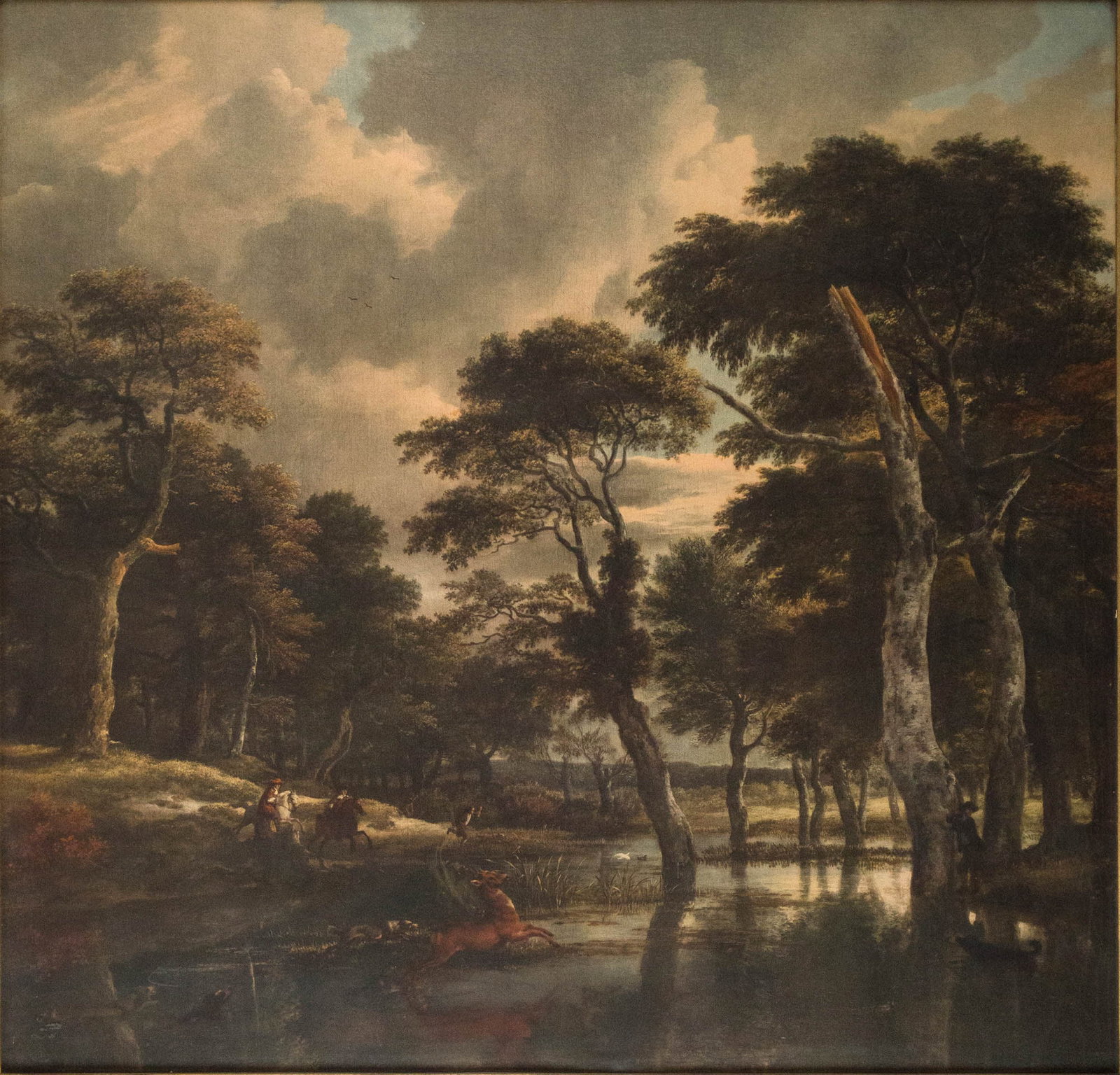 Jacob van Ruisdael, 1628-1682, The Hunt, Intaglio Print (1 of 6)