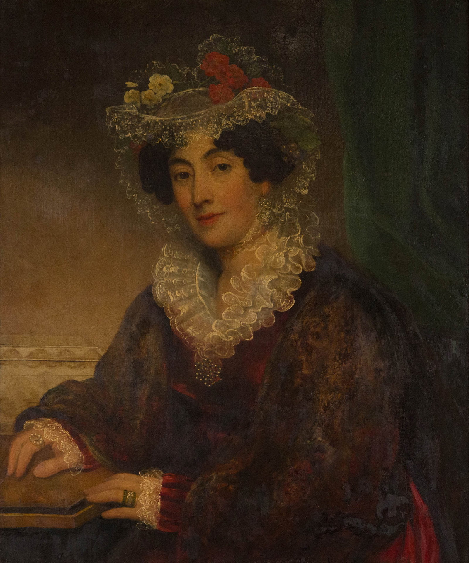 Portrait of Woman, Oil on Canvas (1 of 7)