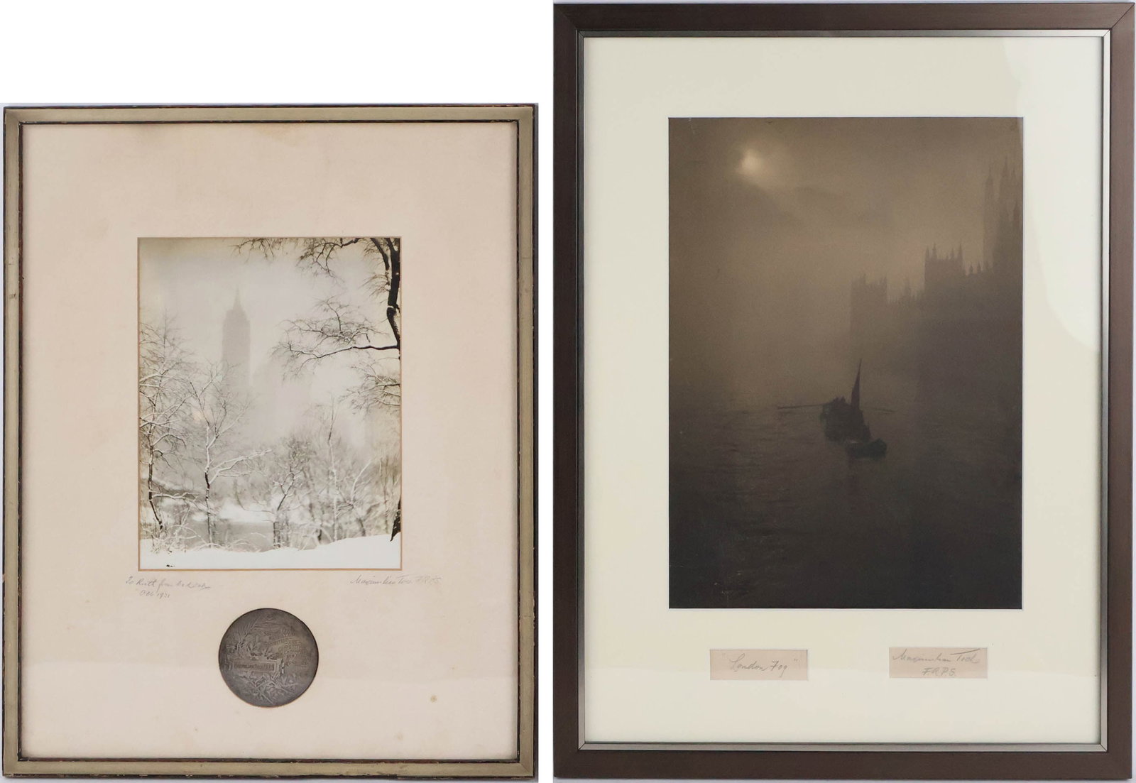 Maximillian Toch, Two Vintage, Photographs (1 of 17)
