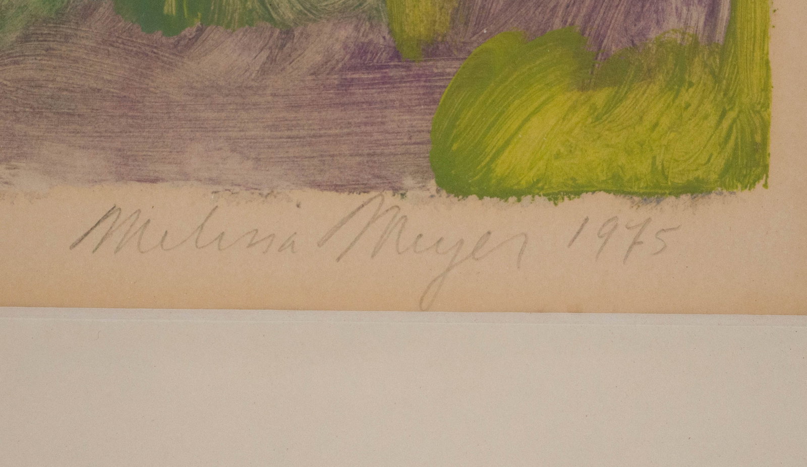 Melissa Meyer, 1947, Abstract Composition, Monotype - 3