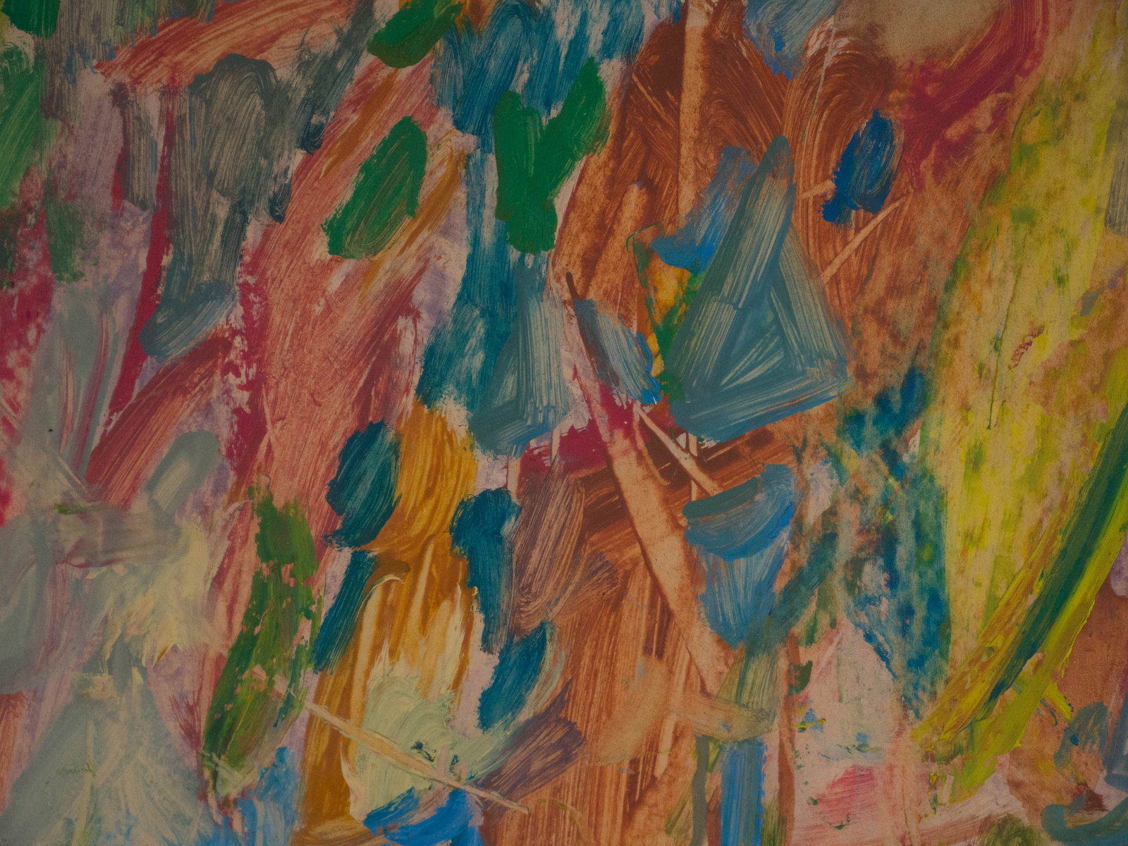 Melissa Meyer, 1947, Abstract Composition, Monotype - 5