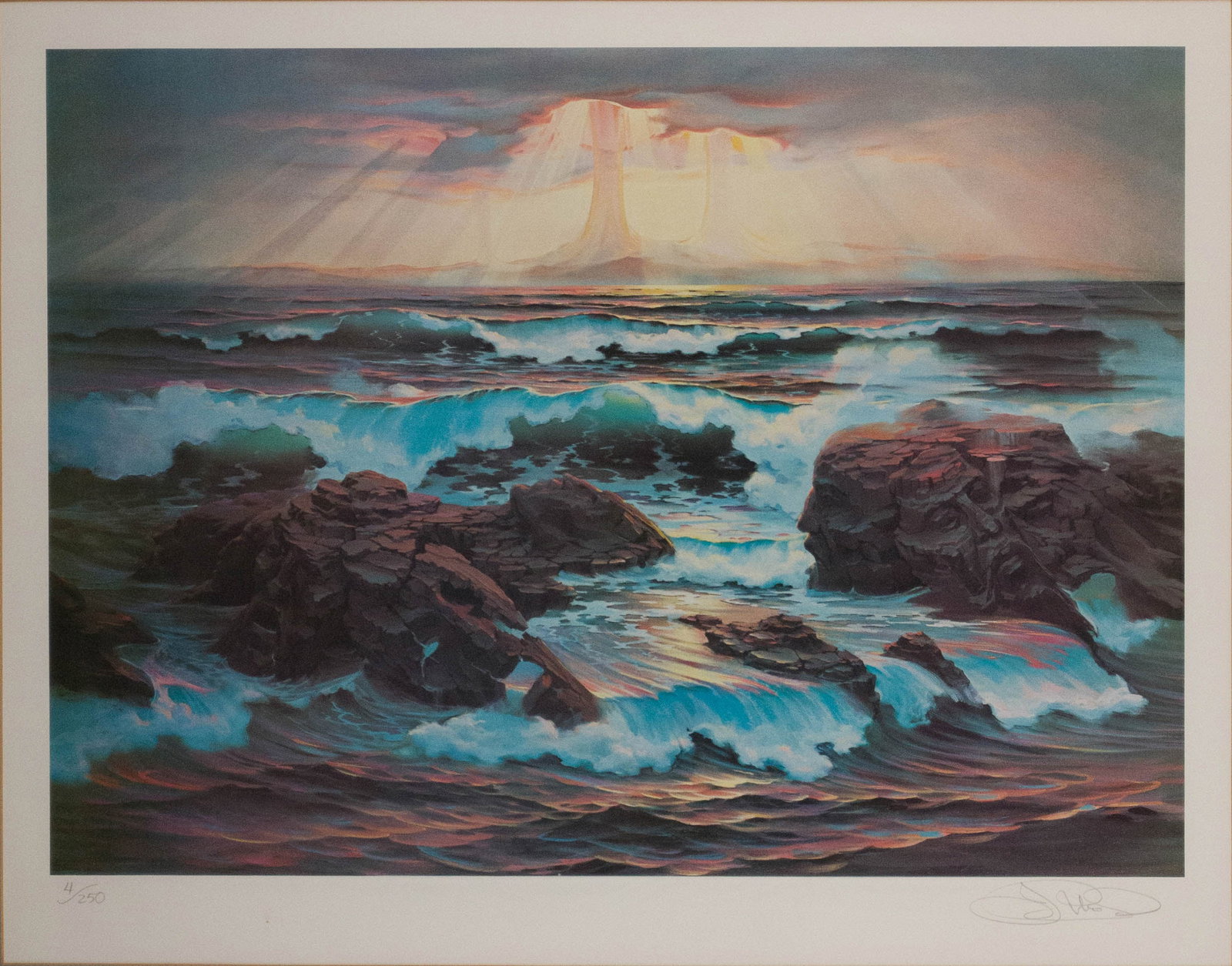 John Pitre, 1942-, Retribution, Serigraph - 10
