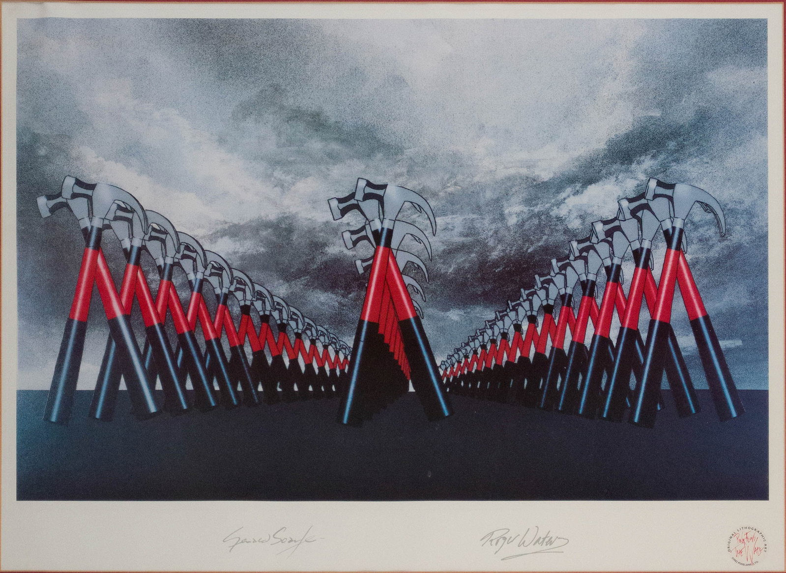 John Pitre, 1942-, Retribution, Serigraph - 2