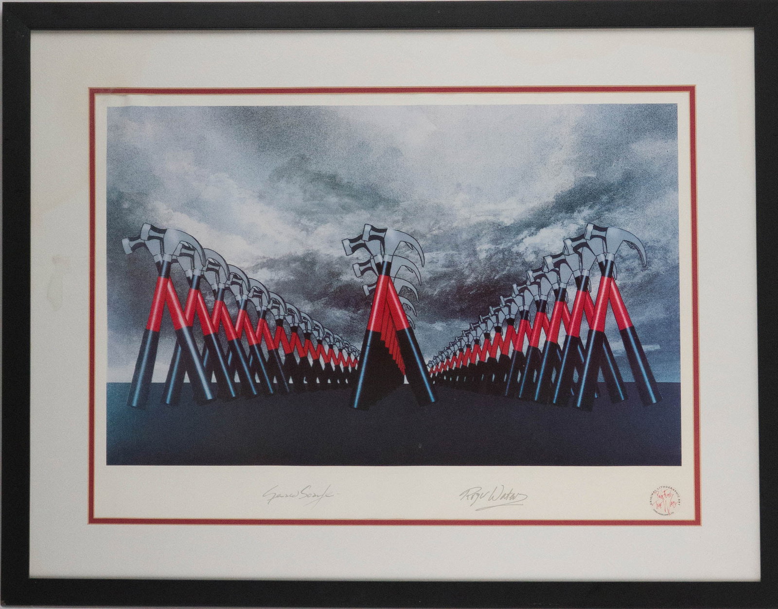 John Pitre, 1942-, Retribution, Serigraph - 3