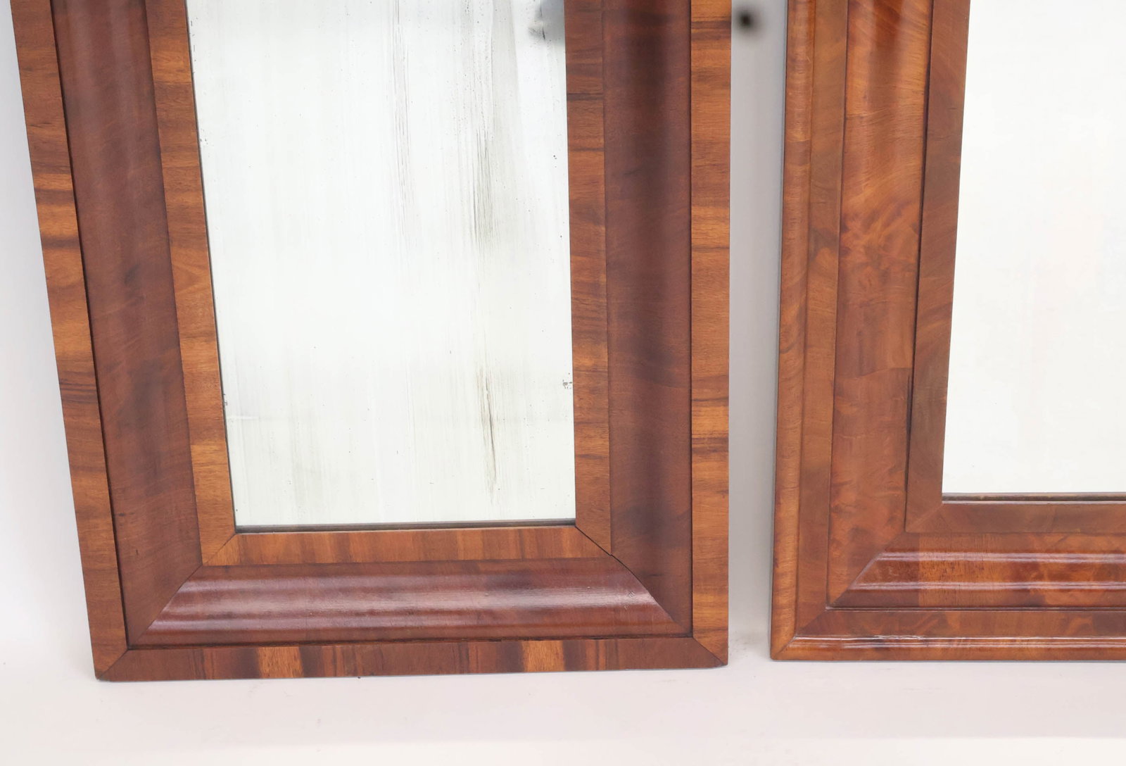 Two Empire Mahogany Mirrors - 2