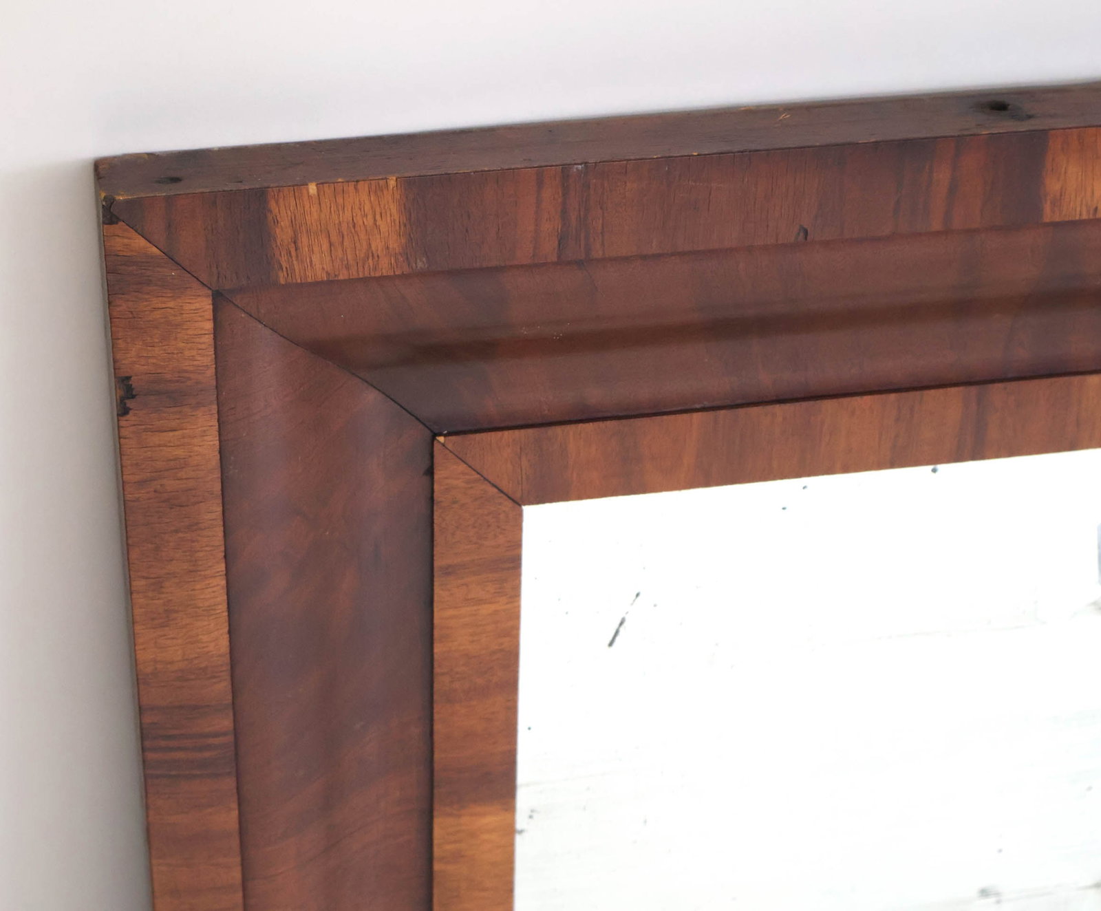 Two Empire Mahogany Mirrors - 4