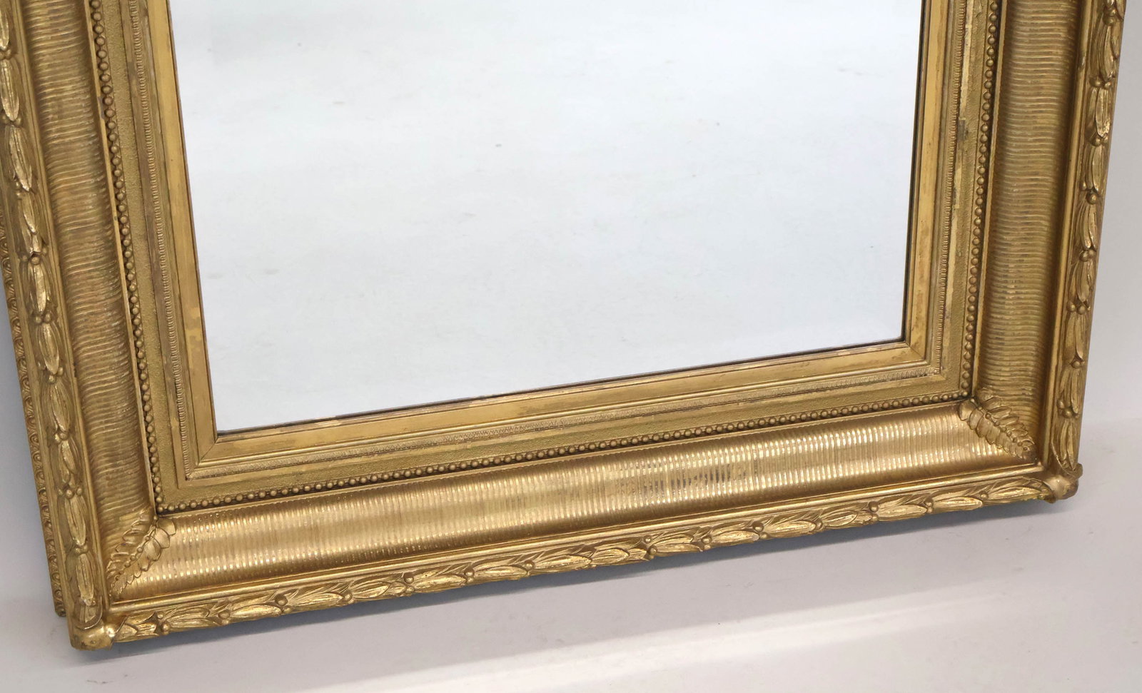 Victorian Giltwood Rectangular Mirror - 2