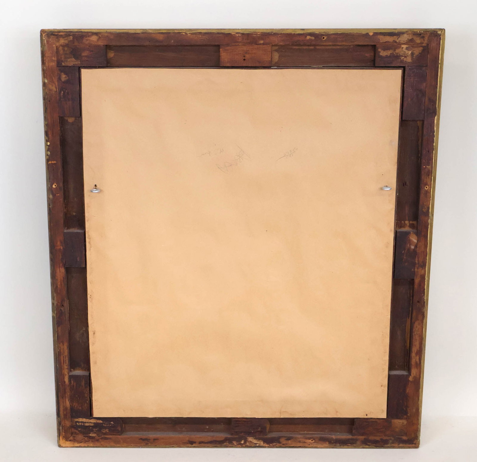 Victorian Giltwood Rectangular Mirror - 8