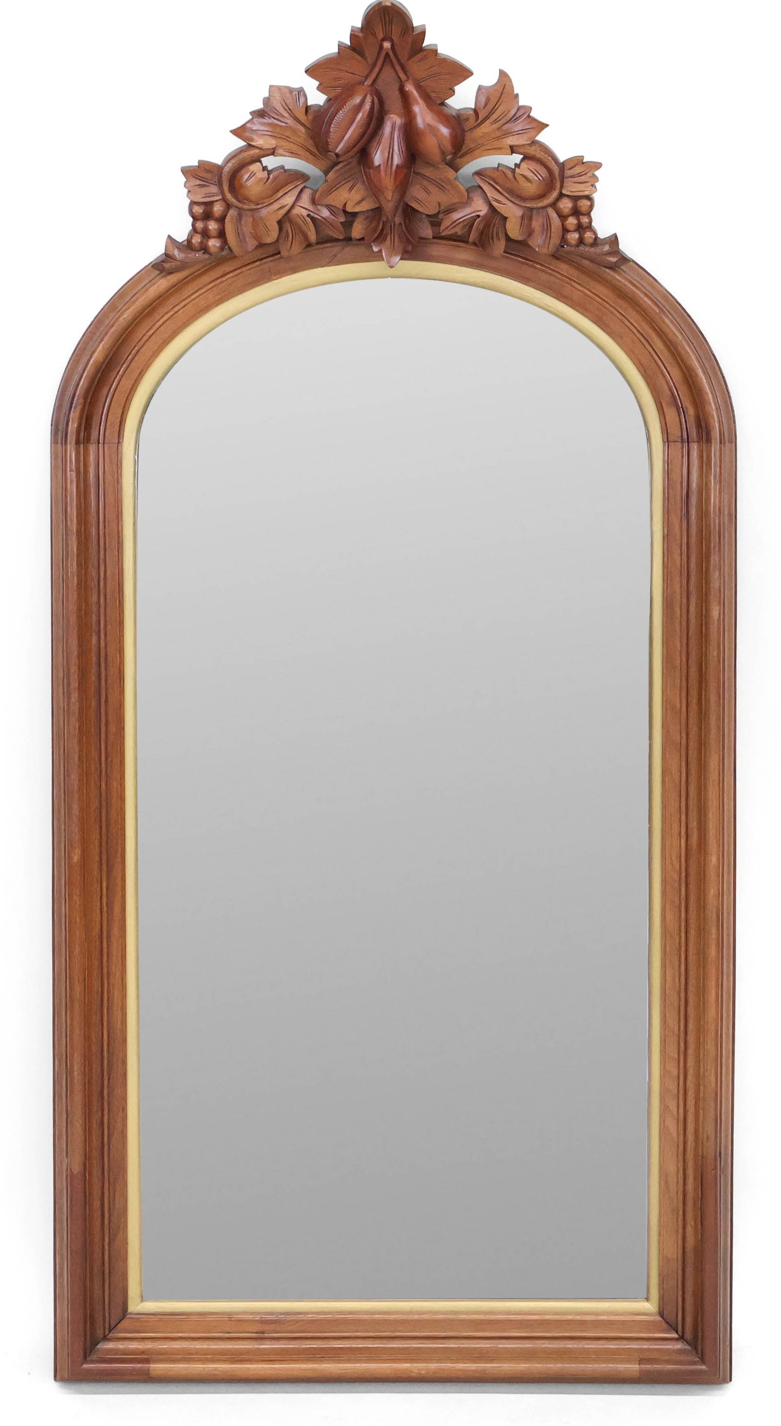 Victorian Parcel Gilt Mahogany Pier Mirror (1 of 9)