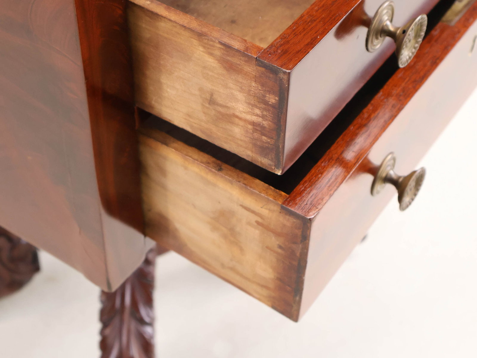Classical Mahogany Work Table - 10