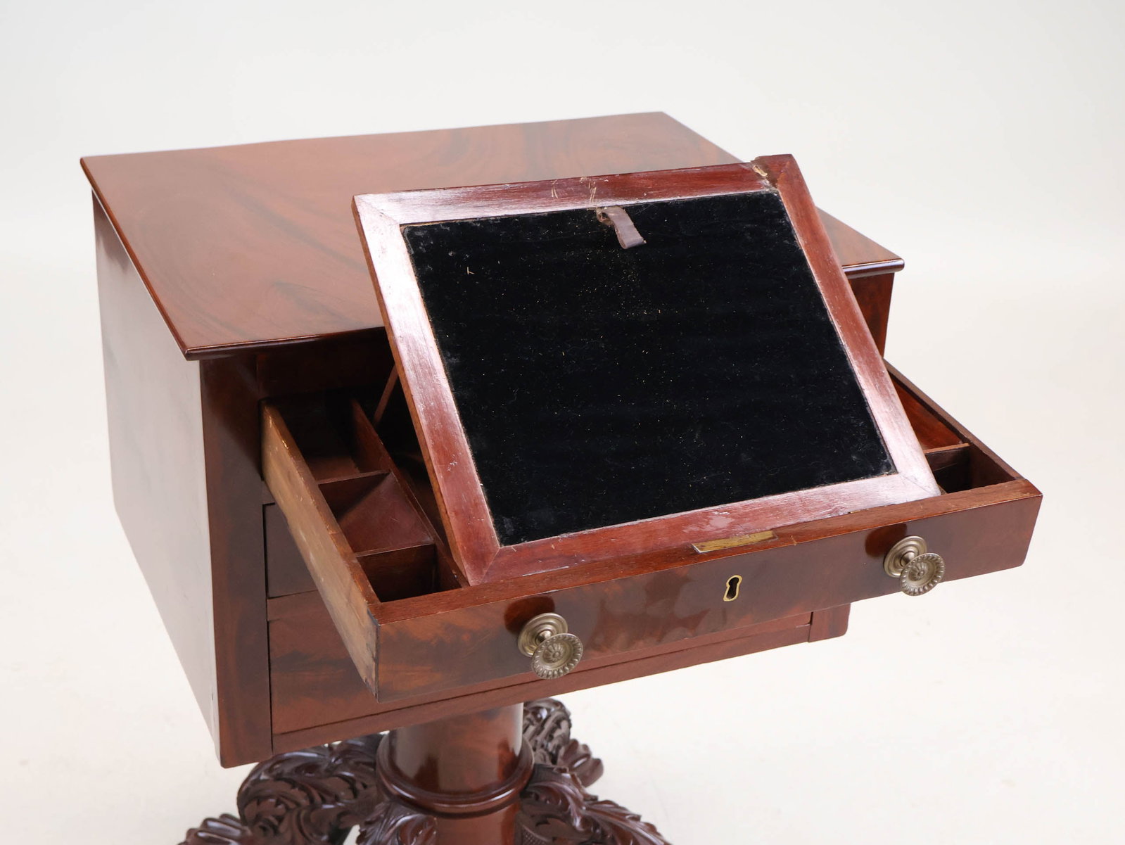 Classical Mahogany Work Table - 8