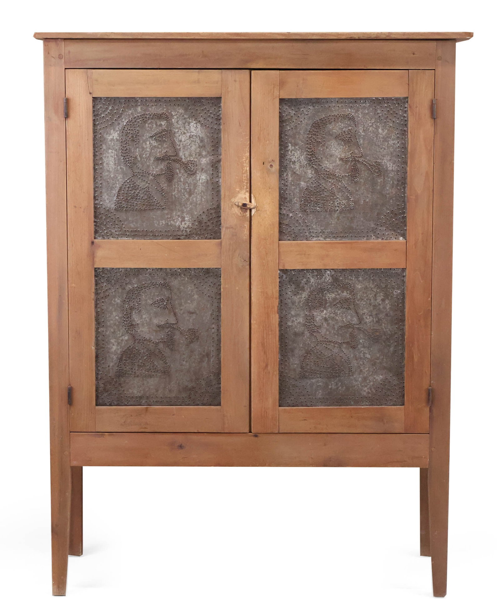 Pine and Punched Tin Pie Safe (1 of 15)
