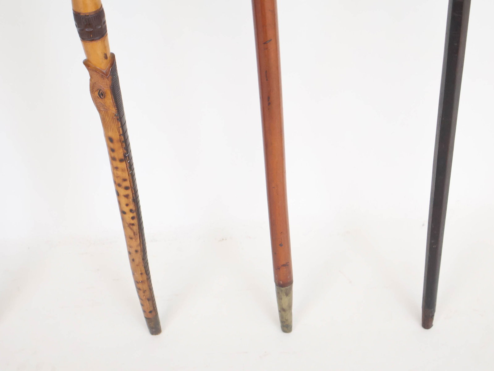 Seven Assorted Wood Canes - 10