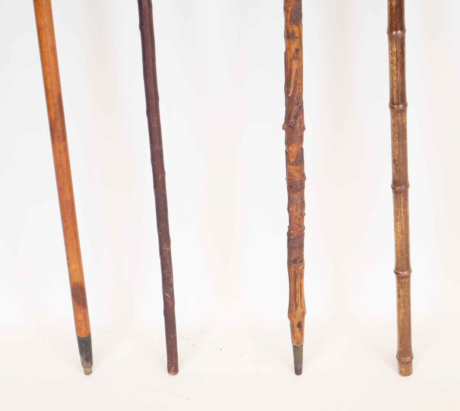 Seven Assorted Wood Canes - 3