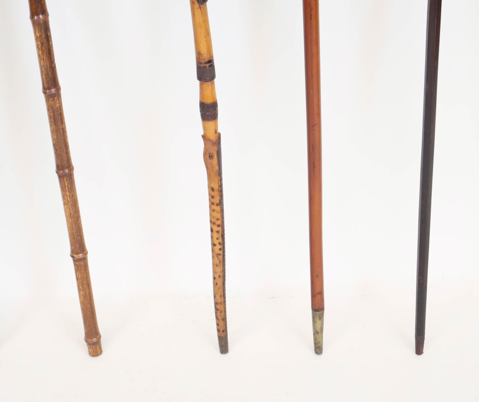 Seven Assorted Wood Canes - 5