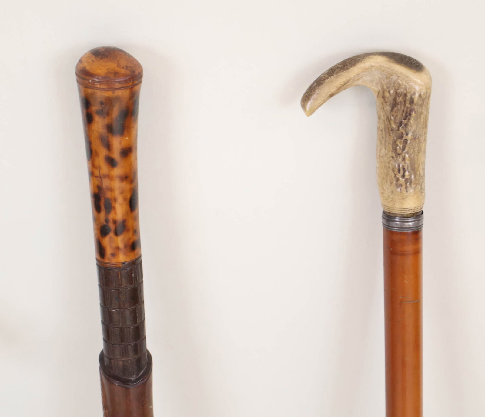 Seven Assorted Wood Canes - 8