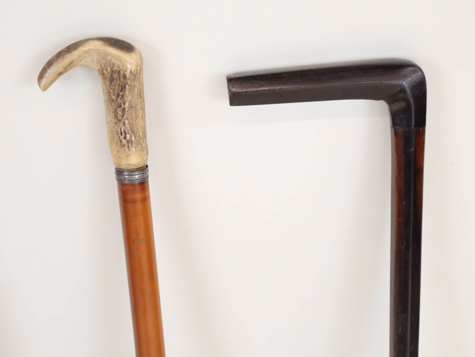 Seven Assorted Wood Canes - 9